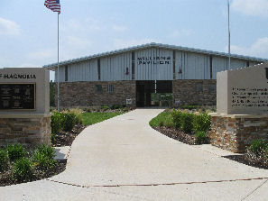 Pavilion may be rented for events.