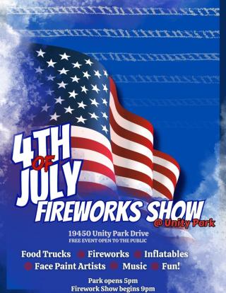 4th of July Event Flyer