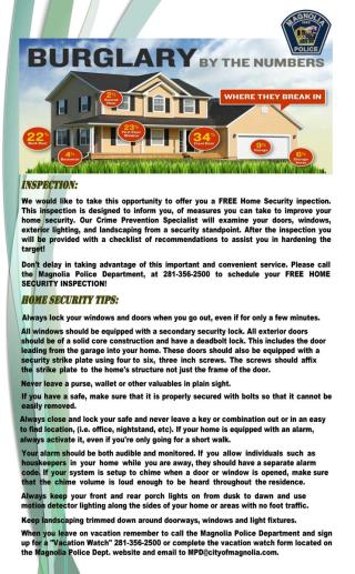 Home Inspection Flyer 